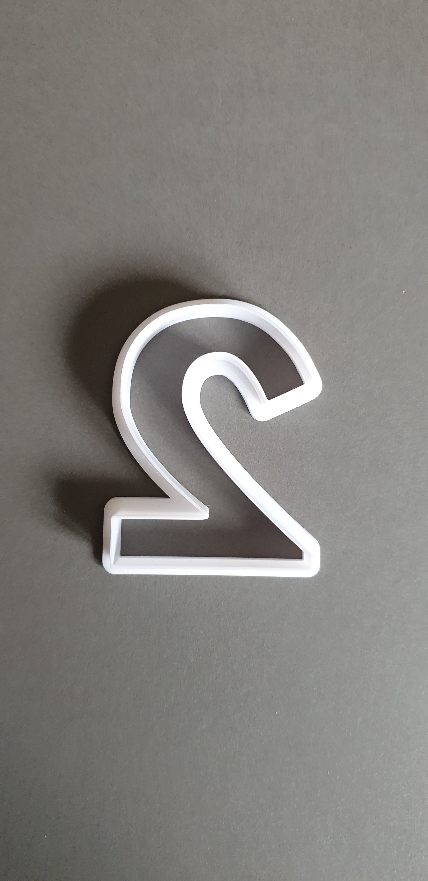 3inch 3D Printed Numbers Cookie, Biscuit, Pastry, Fondant, Clay, Icing Cutter