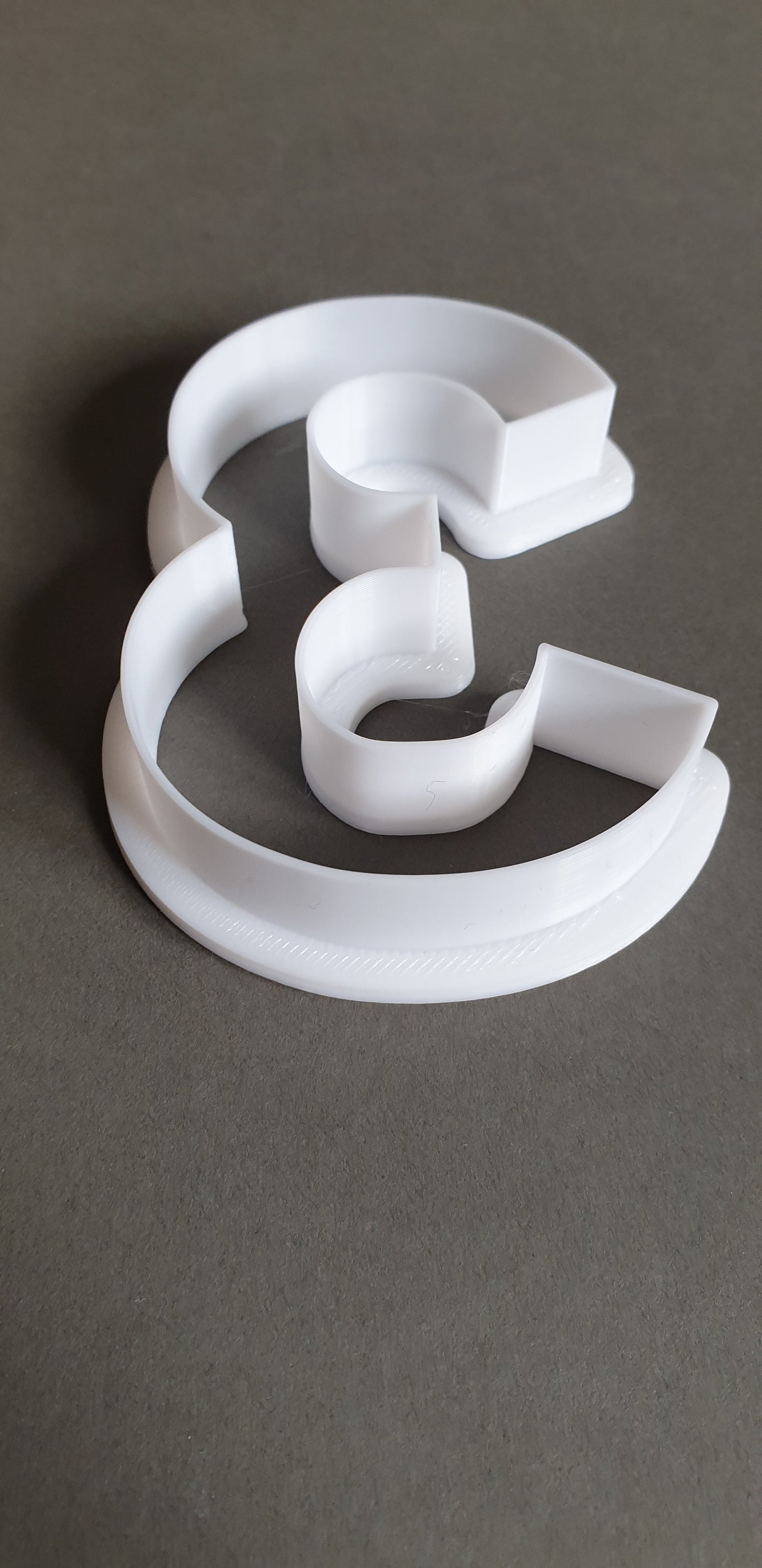 3inch 3D Printed Numbers Cookie, Biscuit, Pastry, Fondant, Clay, Icing Cutter