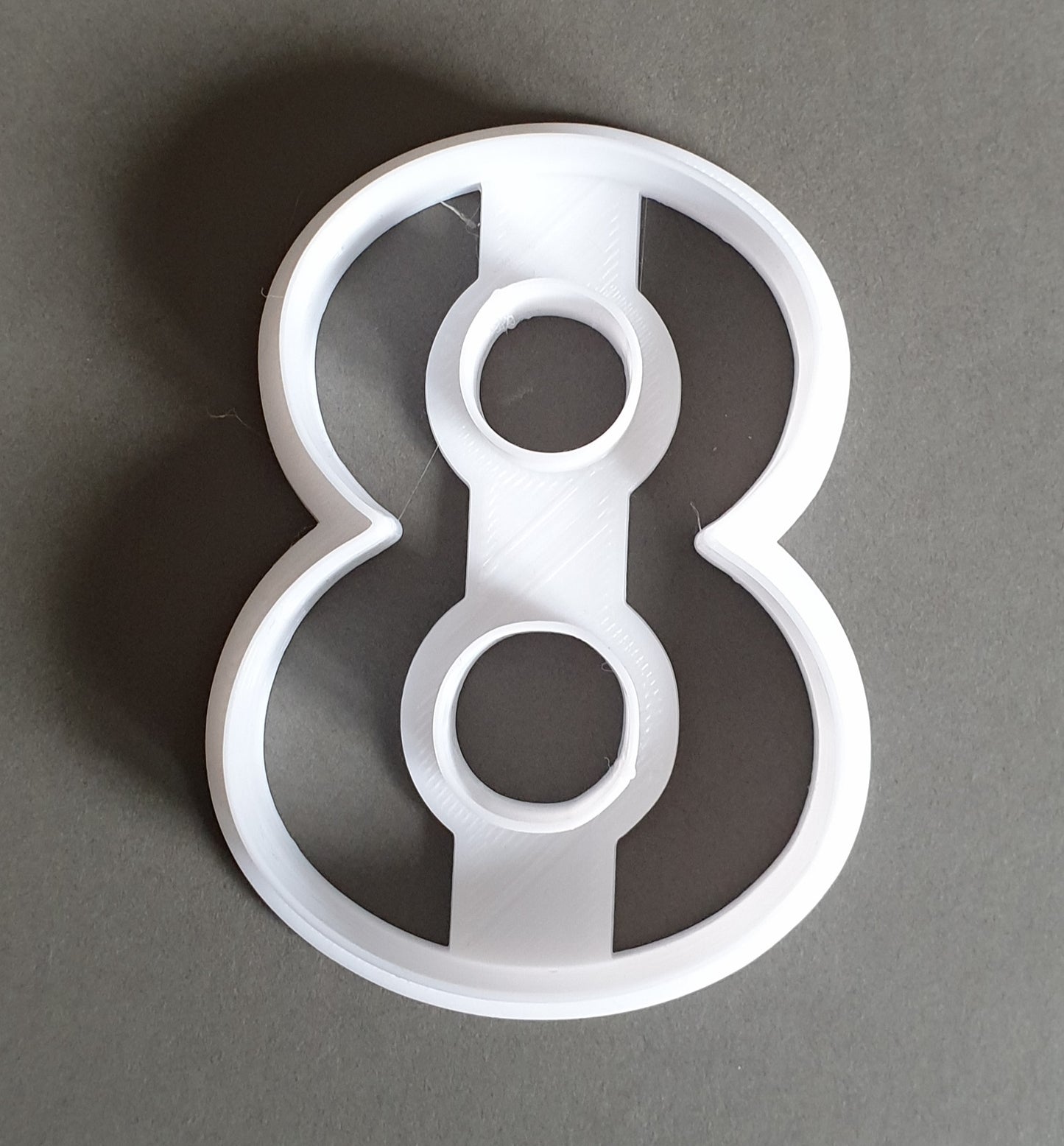 3inch 3D Printed Numbers Cookie, Biscuit, Pastry, Fondant, Clay, Icing Cutter