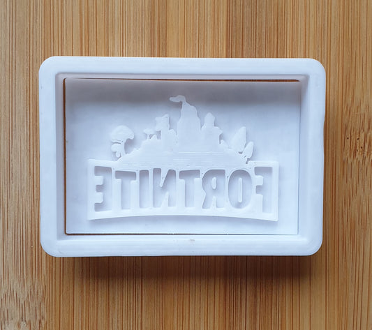 3D Printed 3 inch Unofficial Fortnite Cookie Cutter and Stamp