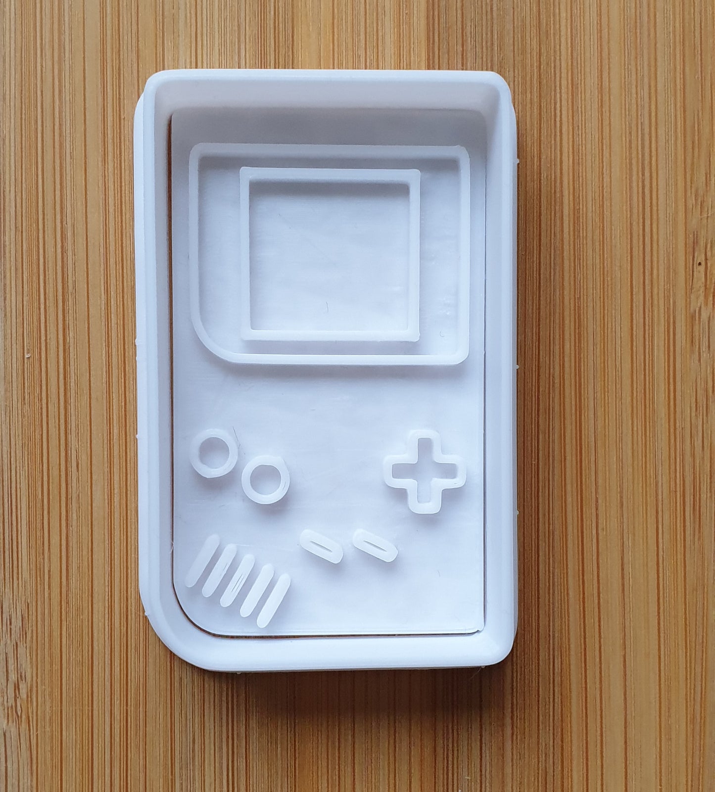 3D Printed 3 inch Unofficial Handheld Console Cookie Cutter and Stamp